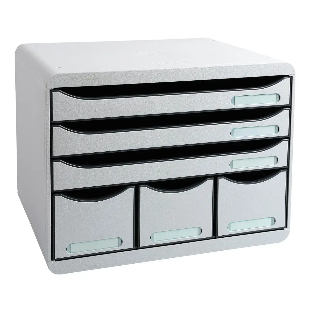STORE-BOX MAXI 6 tiroirs - Gris lumi&egrave;re - EXACOMPTA photo du produit