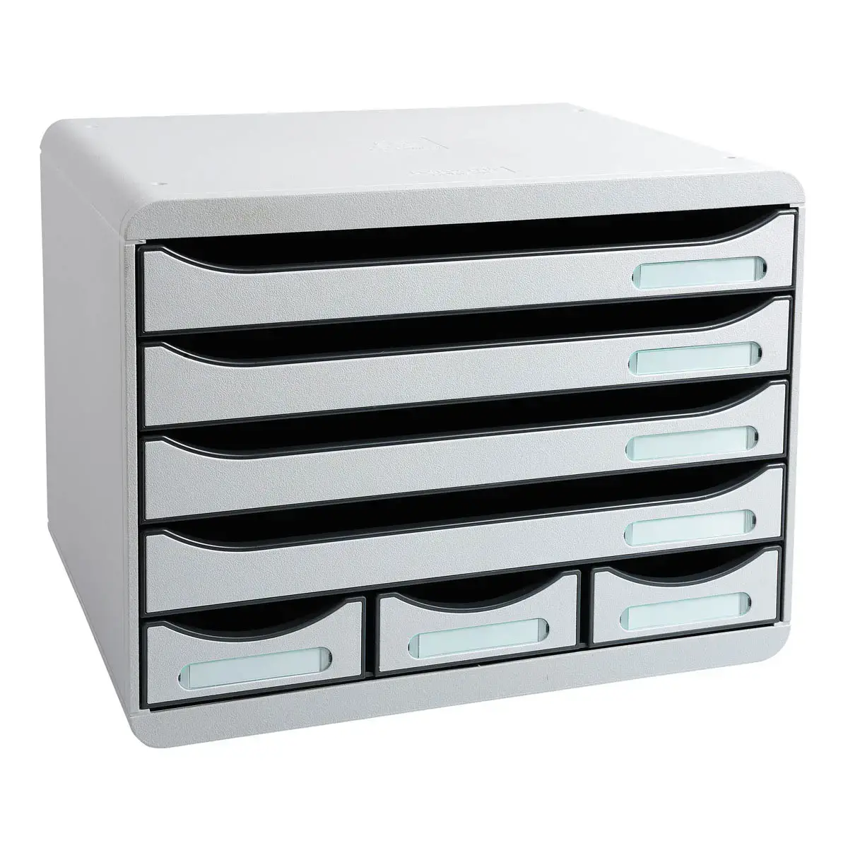 STORE-BOX MINI 7 tiroirs - Gris lumi&egrave;re - EXACOMPTA photo du produit
