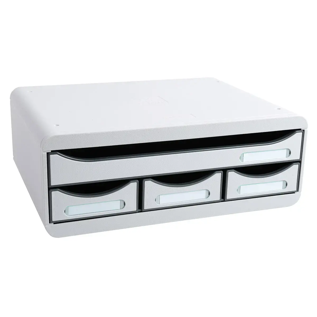 TOOLBOX MINI 4 tiroirs - Gris lumière - EXACOMPTA photo du produit