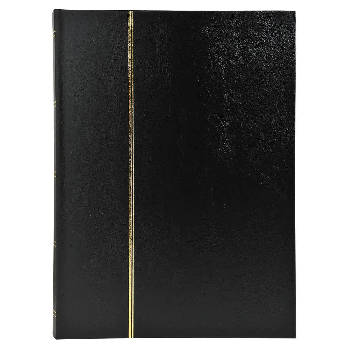 Album de timbres simili-cuir 16 pages noires - 22,5x30,5 cm - Noir - EXACOMPTA photo du produit