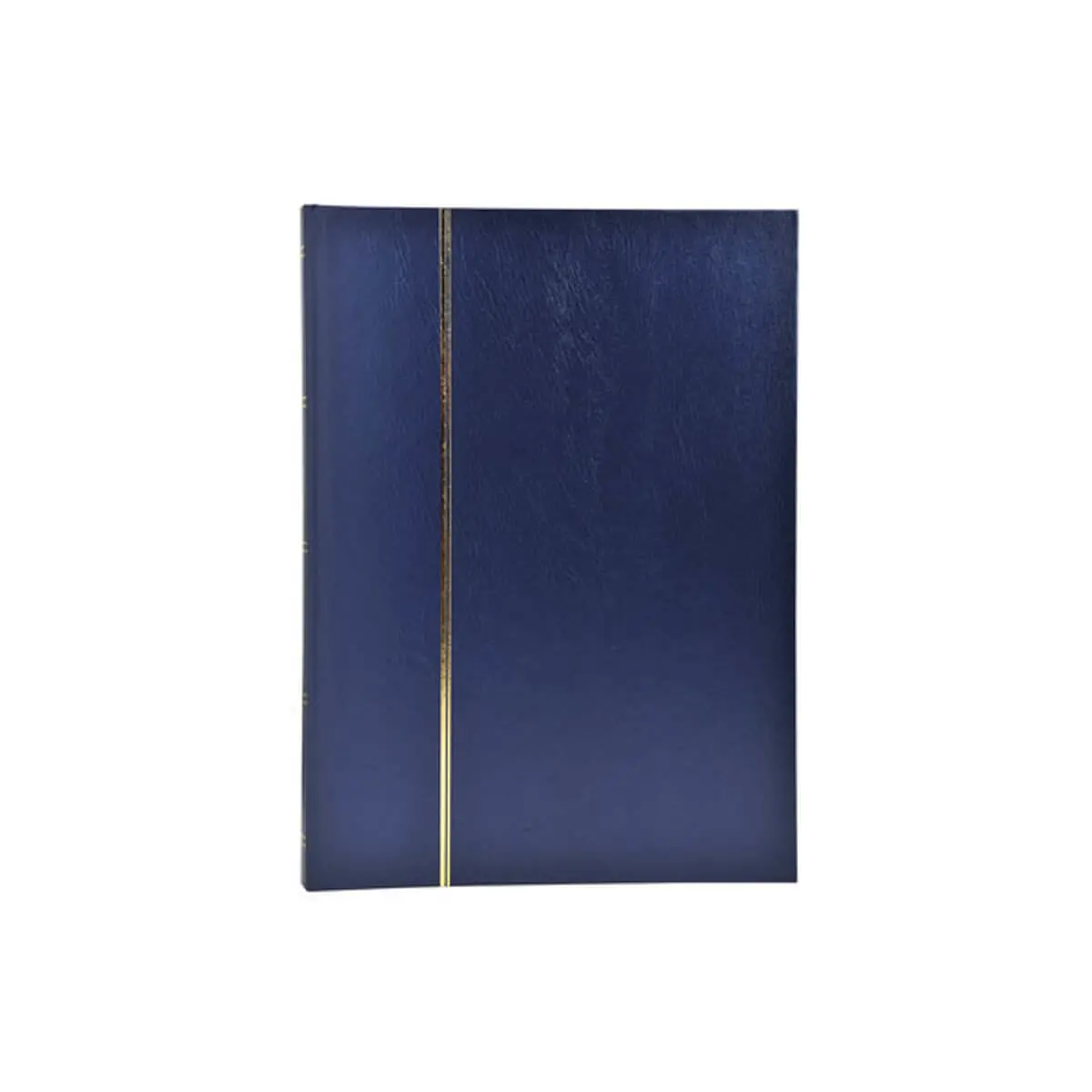 Album de timbres simili-cuir 48 pages noires - 22,5x30,5 cm - Bleu - EXACOMPTA photo du produit