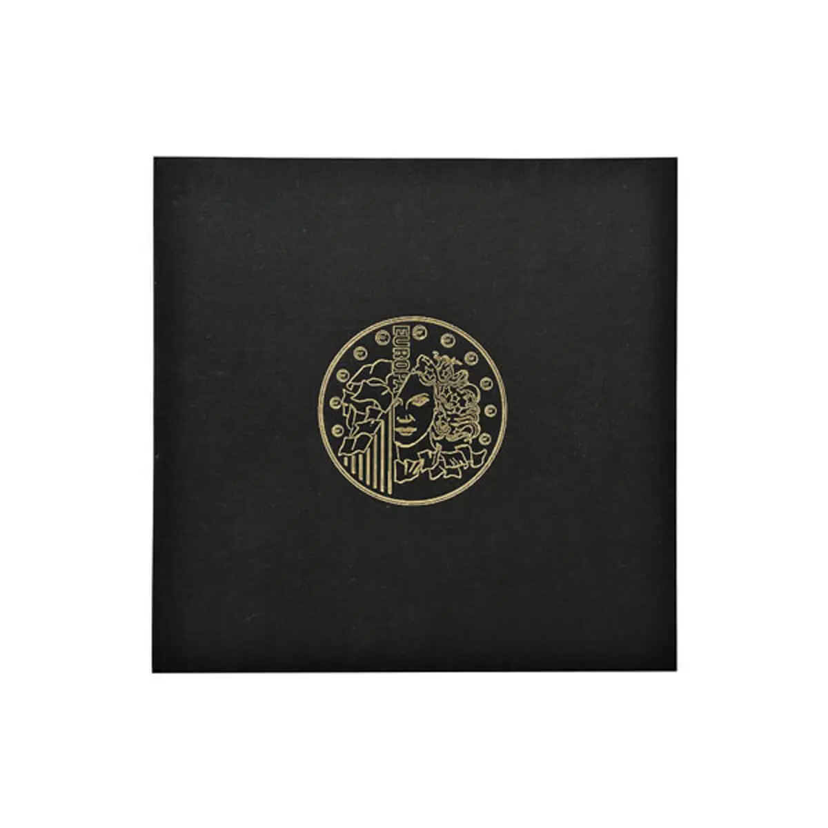 Classeur numismatique + 5 feuilles plastique - 24,5x25 cm - Noir - EXACOMPTA photo du produit