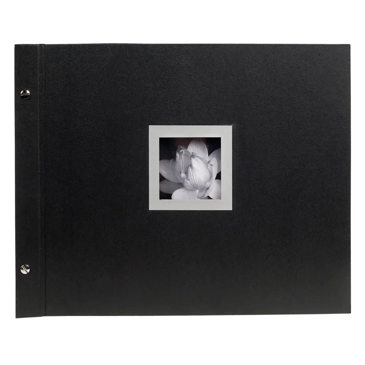 Album photos &agrave; vis rechargeable 40 pages noires Ceremony - 37x29 cm - Noir - EXACOMPTA photo du produit