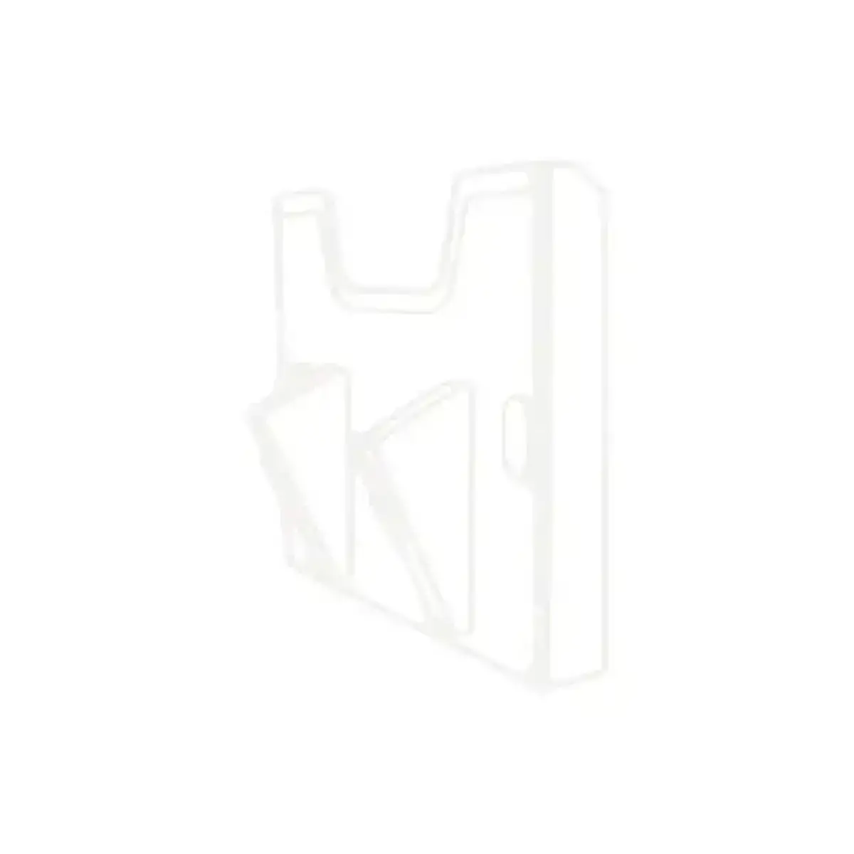 &Eacute;l&eacute;ment mural A4 horizontal - Cristal - EXACOMPTA photo du produit