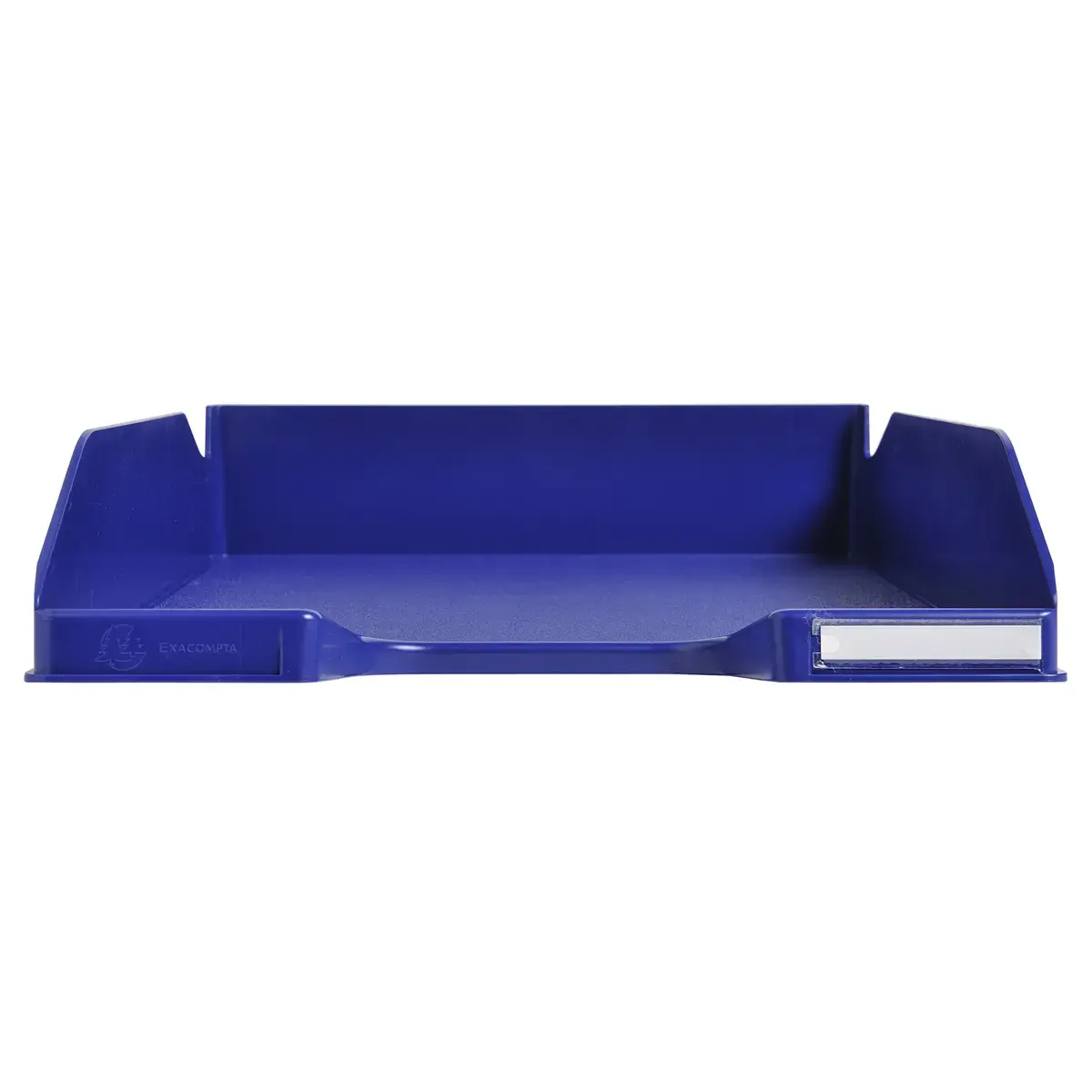 Corbeille à courrier COMBO MIDI - Bleu cobalt - EXACOMPTA photo du produit