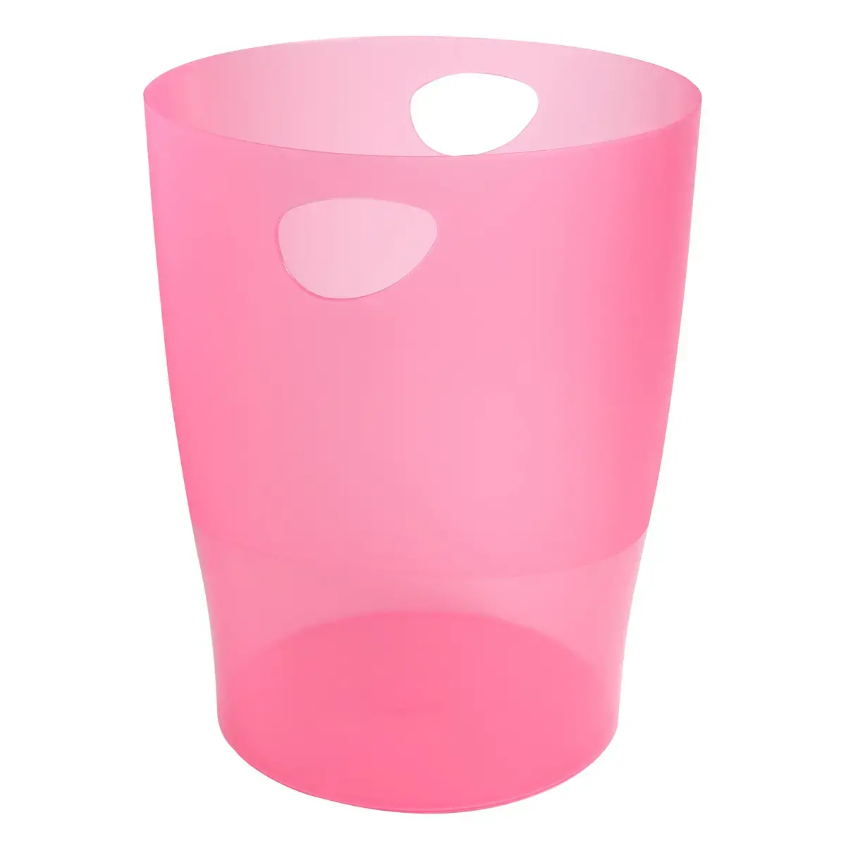 ECOBIN Corbeille à papier - Framboise translucide - EXACOMPTA photo du produit