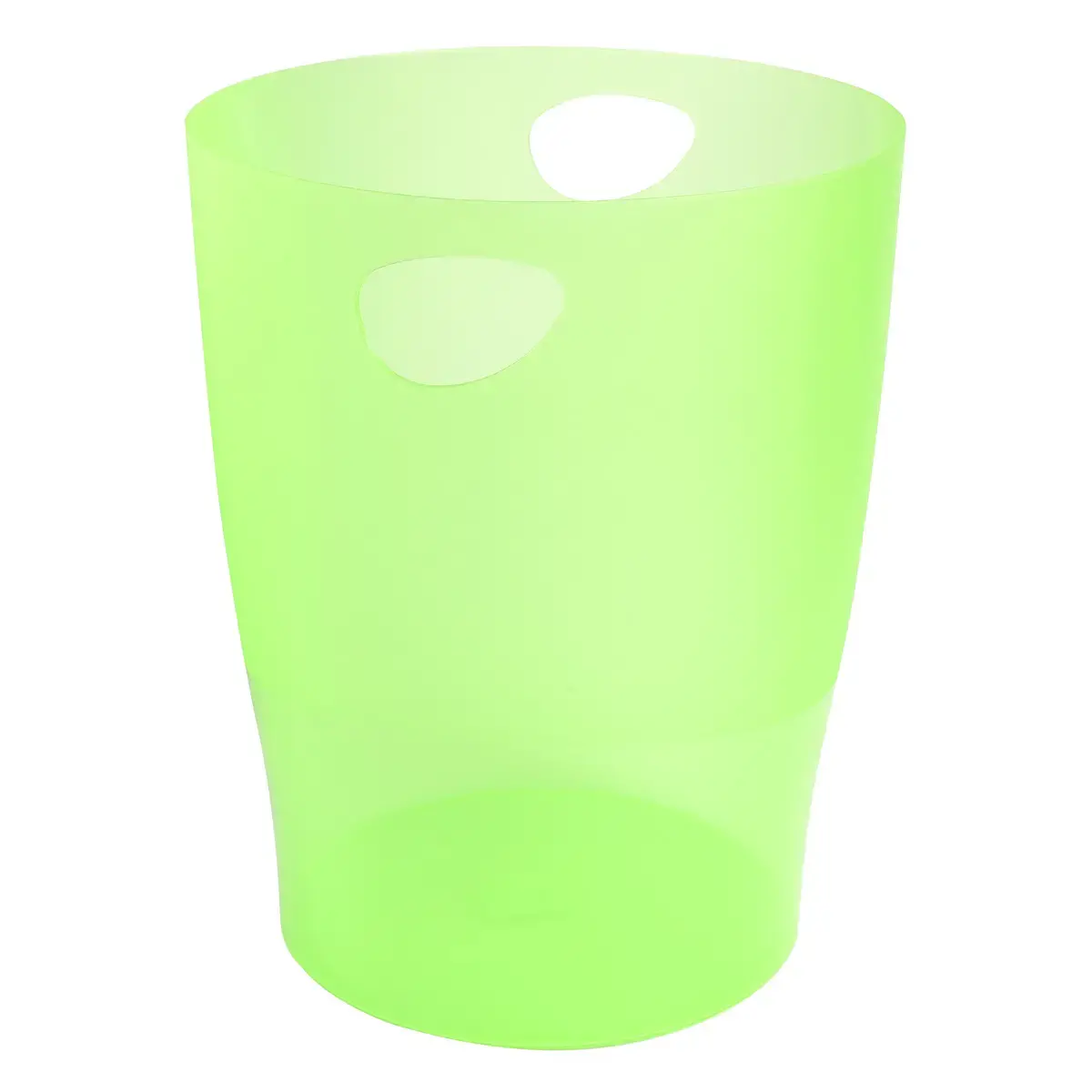 ECOBIN Corbeille &agrave; papier - Vert pomme translucide - EXACOMPTA photo du produit