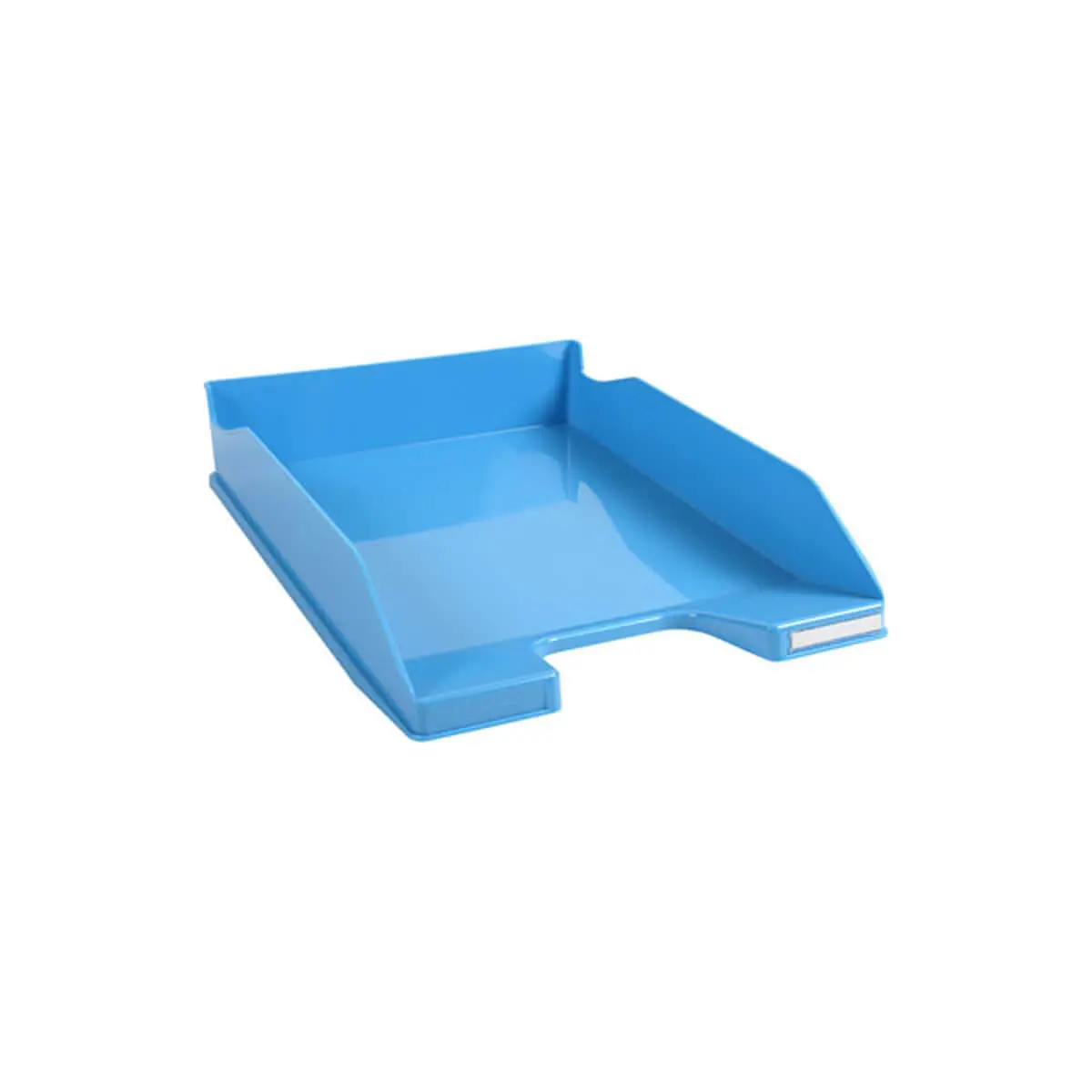 Corbeille à courrier COMBO MIDI Violet translucide - Bleu turquoise glossy - EXACOMPTA photo du produit