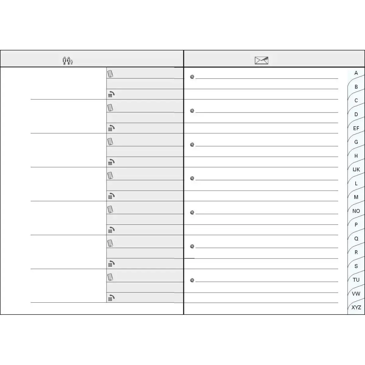 Répertoire poche Winner 13x9 - EXACOMPTA photo du produit