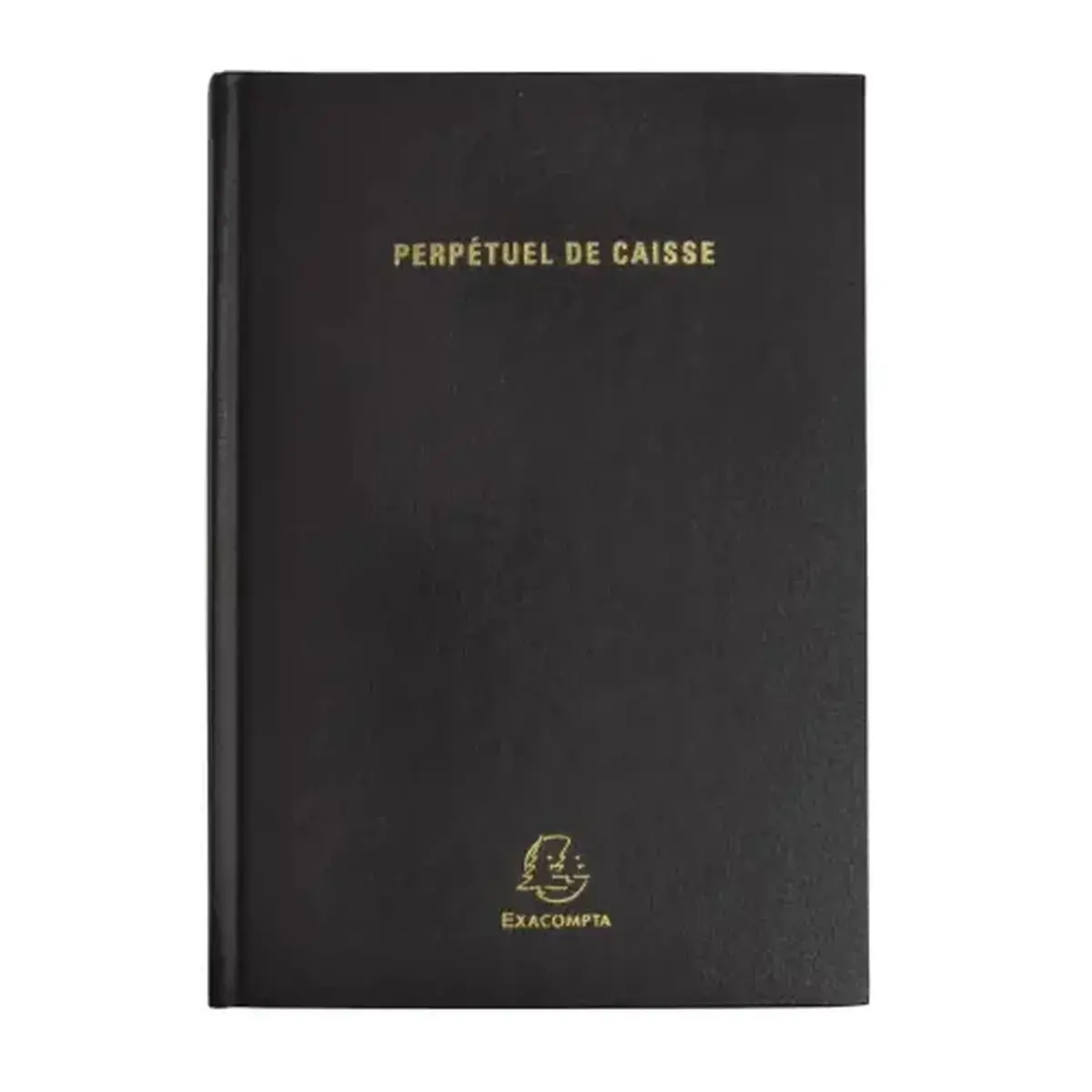Agenda bureau 14.8 x 21 perpétuel caisse Noir - Exacompta photo du produit