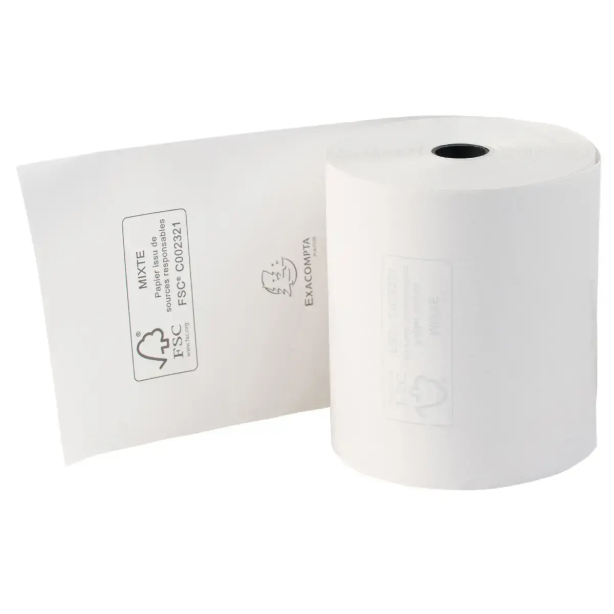 Bob 1pli therm 55g 80x76mm-72m (boite 6) photo du produit