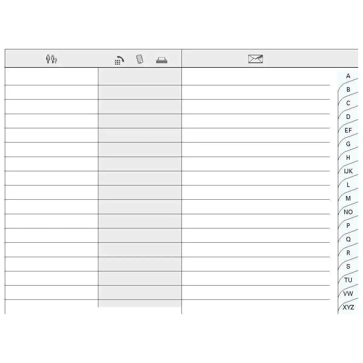 Répertoire poche Gobi 11x7 - EXACOMPTA photo du produit