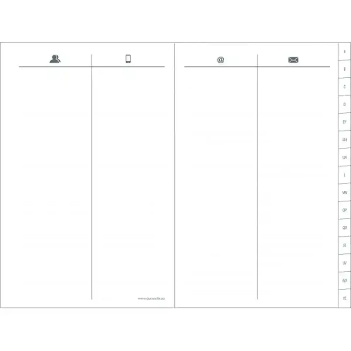 Agenda répertoireERTOIRE 15 Club rouge - 10x15cm - QUO VADIS photo du produit