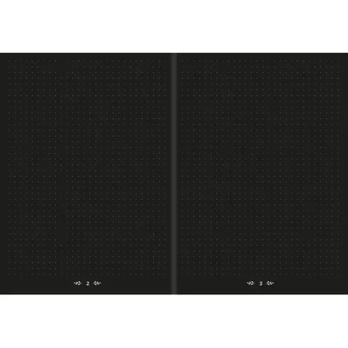Agenda CARNET 21 dots Life Journal BLACK El - 15x21cm - QUO VADIS photo du produit