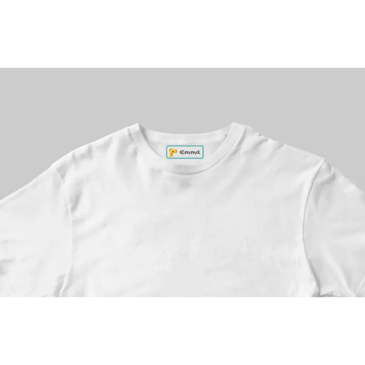 35 Etiquettes pour vêtements thermo adhésives - APLI photo du produit