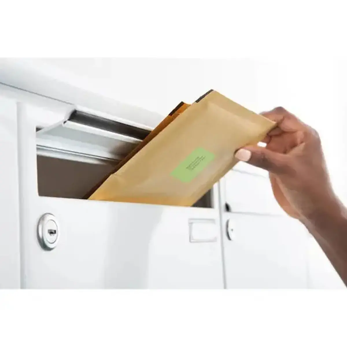 Étiquettes vert pastel permanentes 70,0 x 37,0 mm 20 feuilles photo du produit