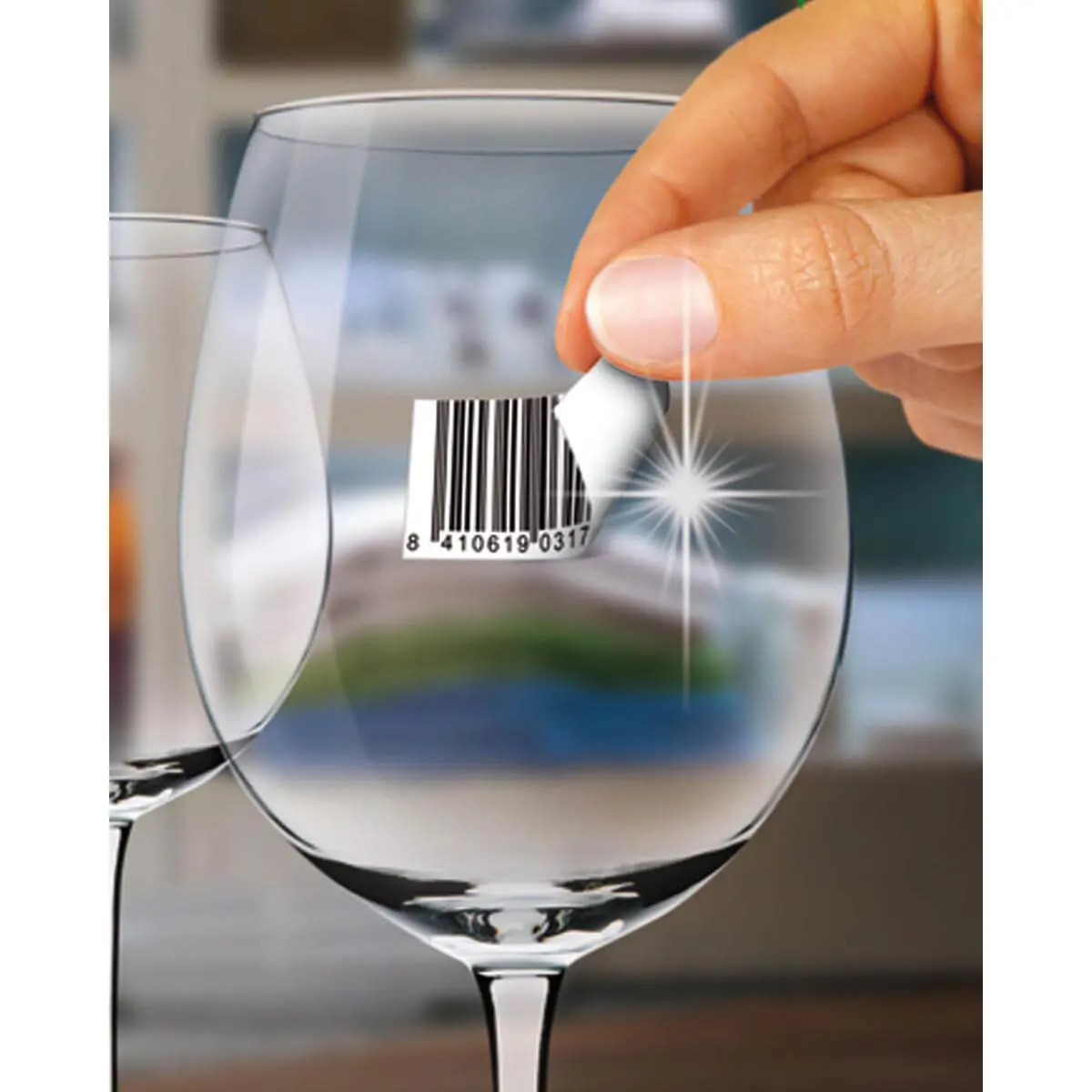 Etiquettes blanches multi usage 16x22 mm 10 feuilles photo du produit