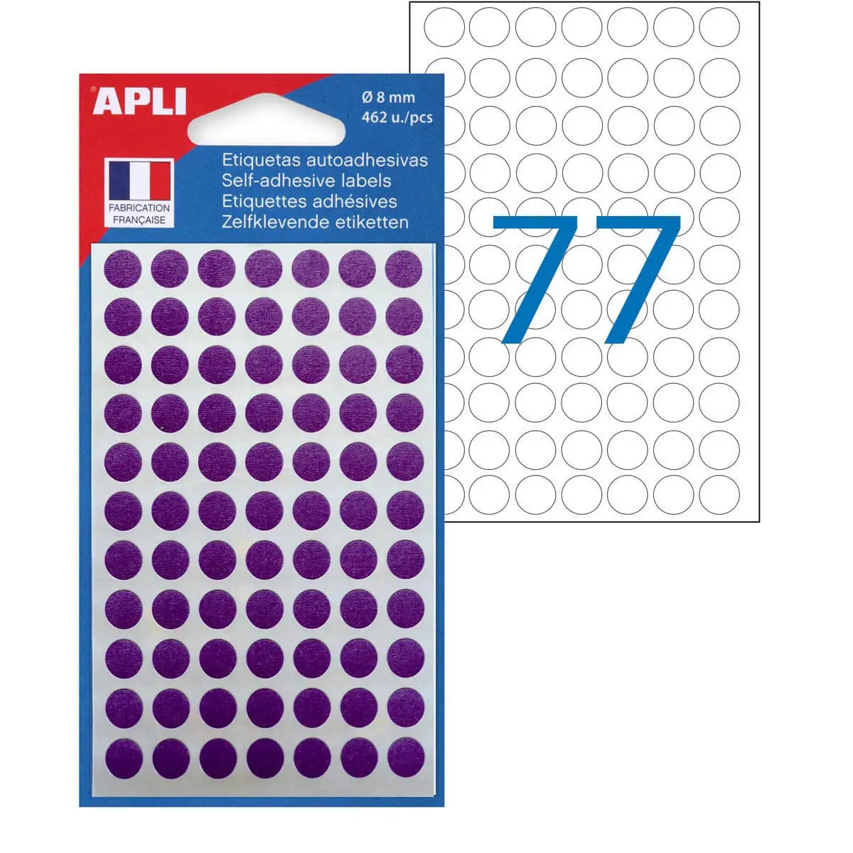 Pastilles violet Ø 8 mm 462 u. photo du produit