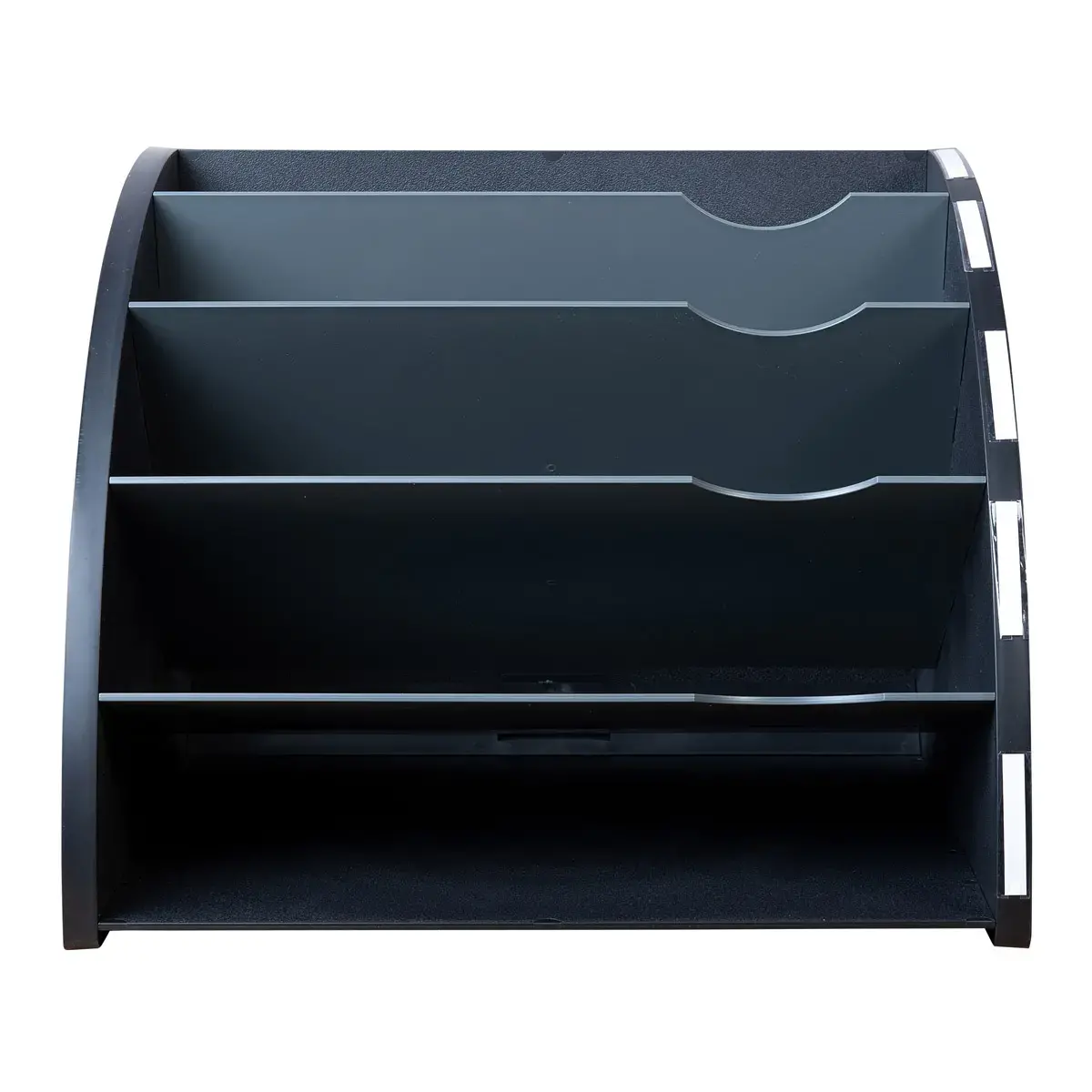 Trieur - 5 compartiments - Noir et gris - EXACOMPTA photo du produit