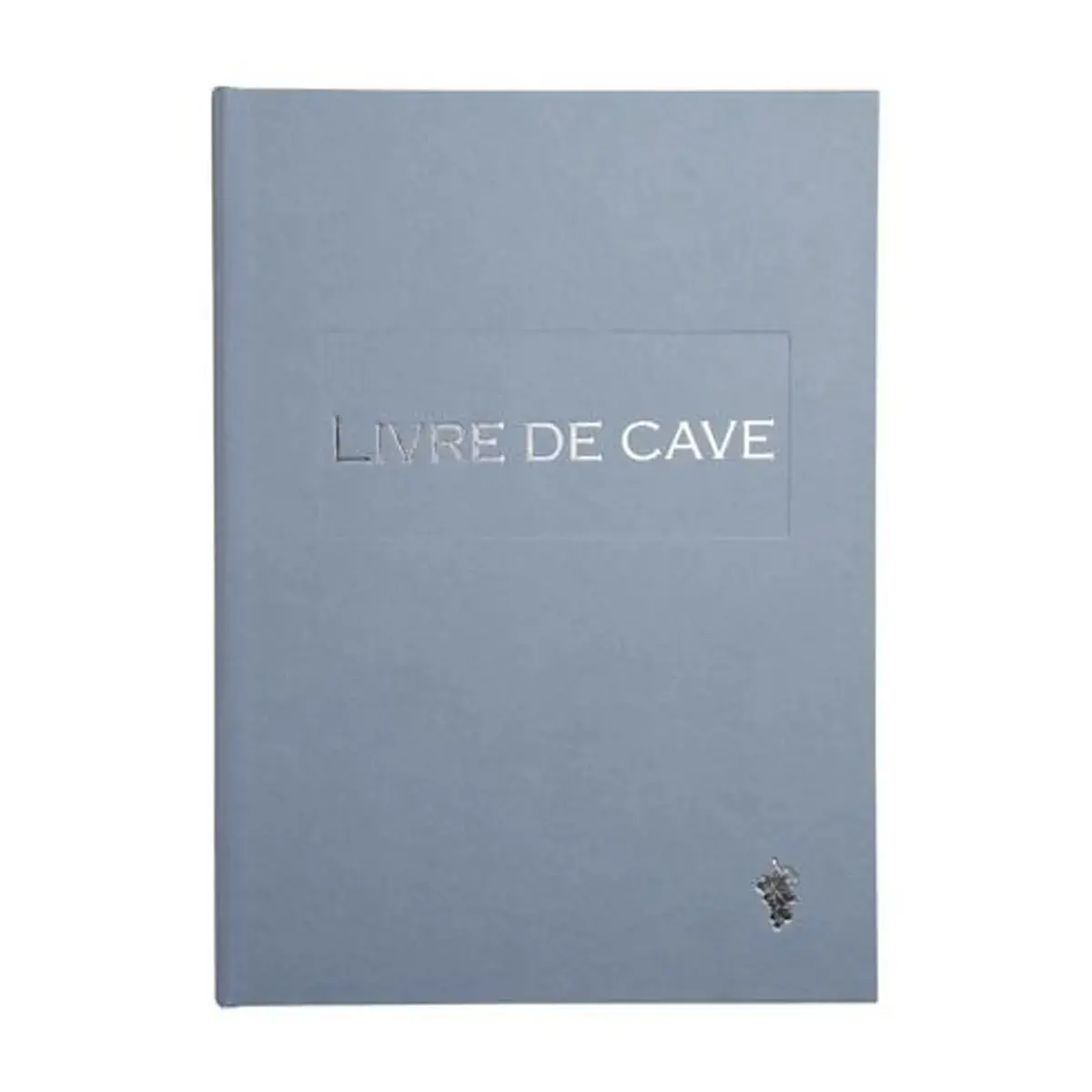 LIVRE DE CAVE.220X170.96 PAGES GRIS photo du produit