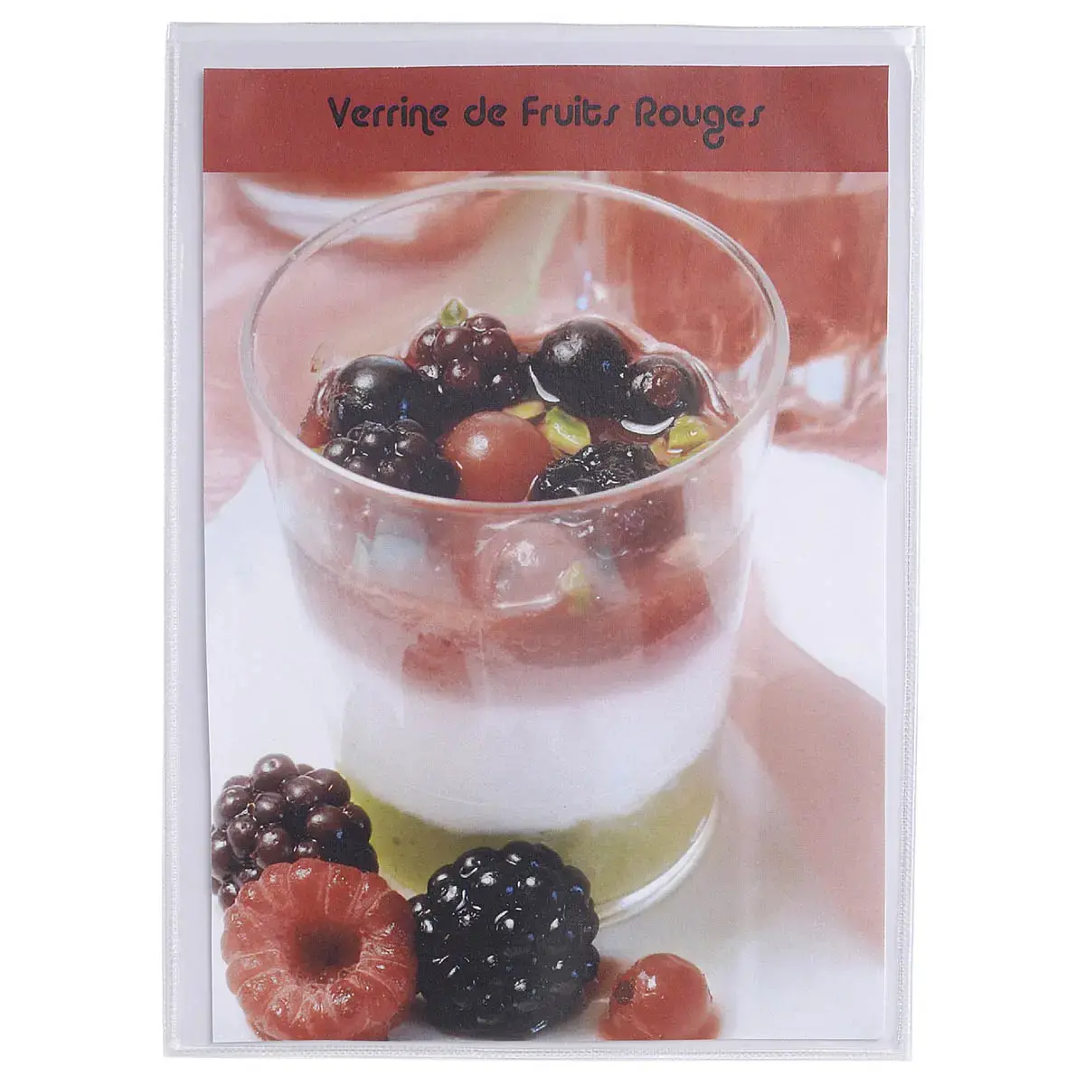 Etui de protection simple PVC A6 - Exacompta photo du produit