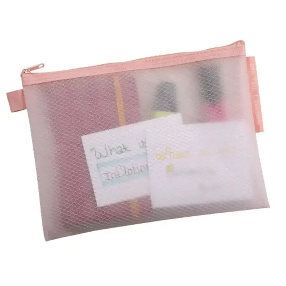 Pochette zip EVA A5 Chrom pastel assorti photo du produit