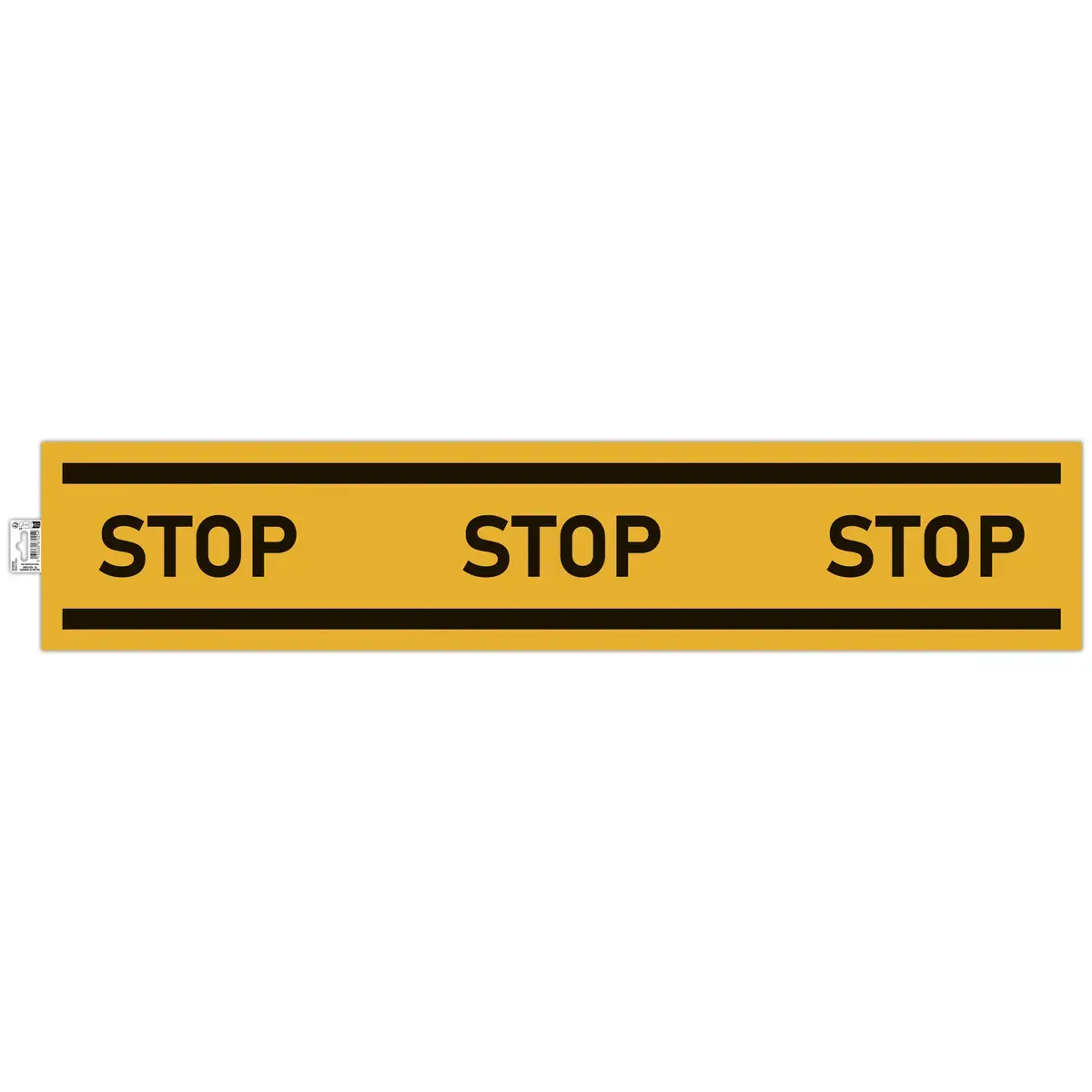 Pann adhesif obligation stop jaune 100 cm - Exacompta photo du produit
