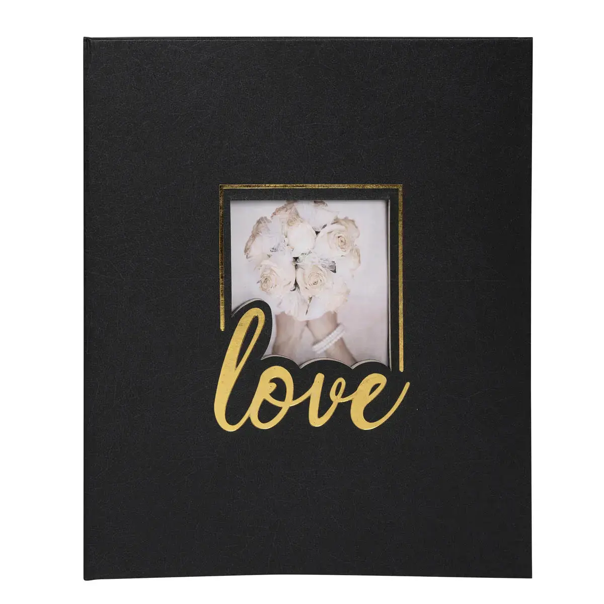 Livre album LOVE - 60 pages - 29 x 32 cm - Noir - Exacompta photo du produit