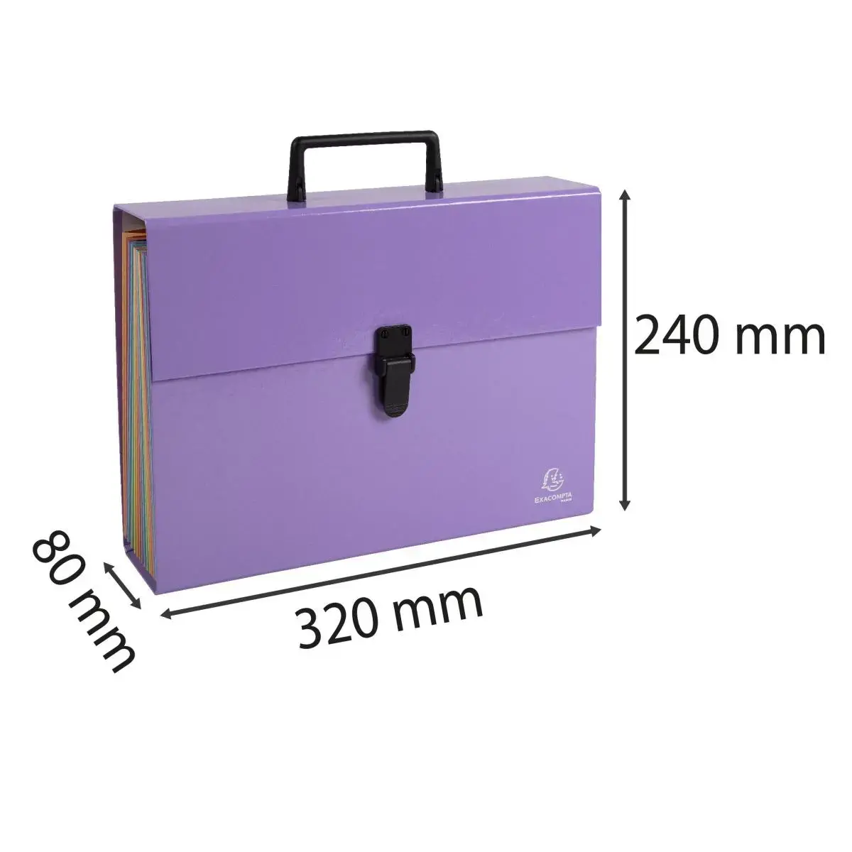 Trieur Familial 18 Compart. Aquarel Mauv photo du produit