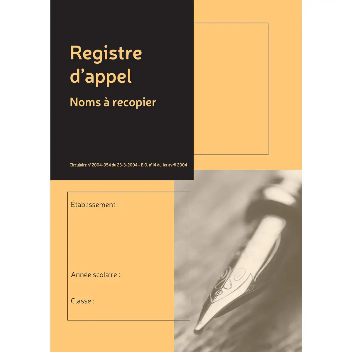 Reg appel journ noms a recop 297x210 FSC&reg; photo du produit