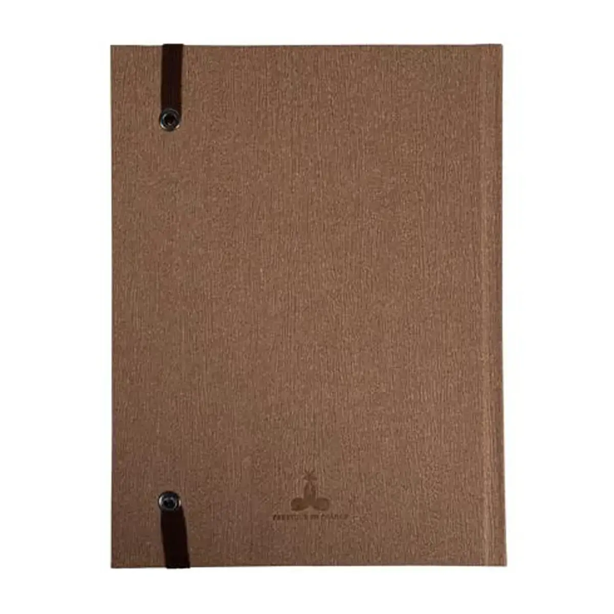 Carnet Nature lign&eacute; - 22 x 17 cm - 192 pages - Brun - FSC&reg; - Exacompta photo du produit