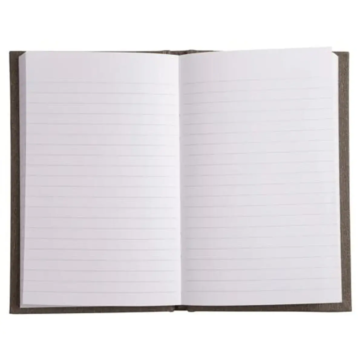 Carnet Nature lign&eacute; - 17 x 11 cm - 192 pages - Gris - FSC&reg; - Exacompta photo du produit