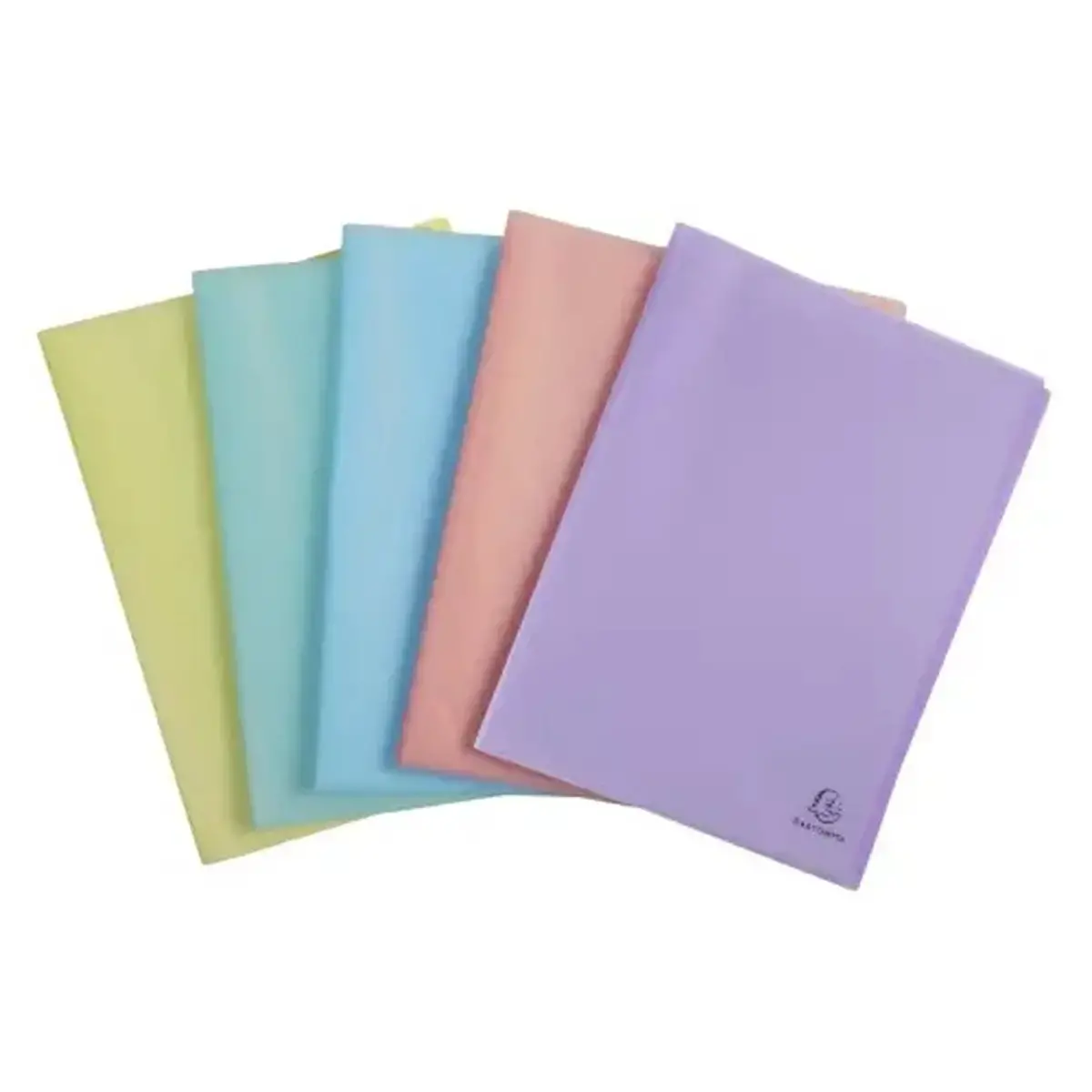 Porte-vues A4 60 vues Chrom. Pastel photo du produit