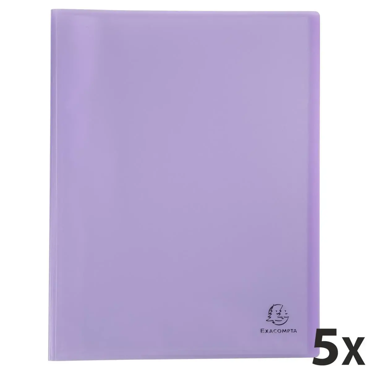 Porte-vues A4 80 vues Chrom Pastel Mauve photo du produit