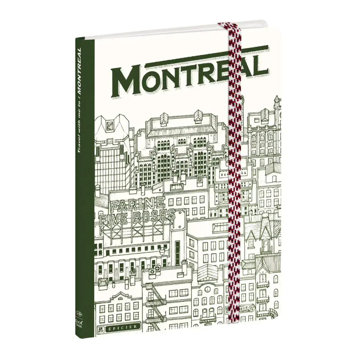 CARNET 15 ligne DrPaper Mtreal CR elas photo du produit