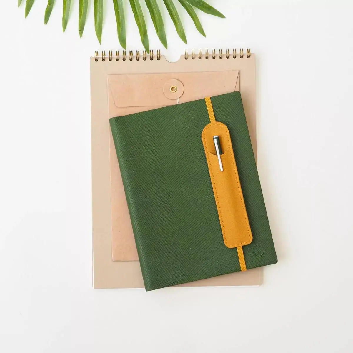 Porte-stylo Denim Moutarde photo du produit