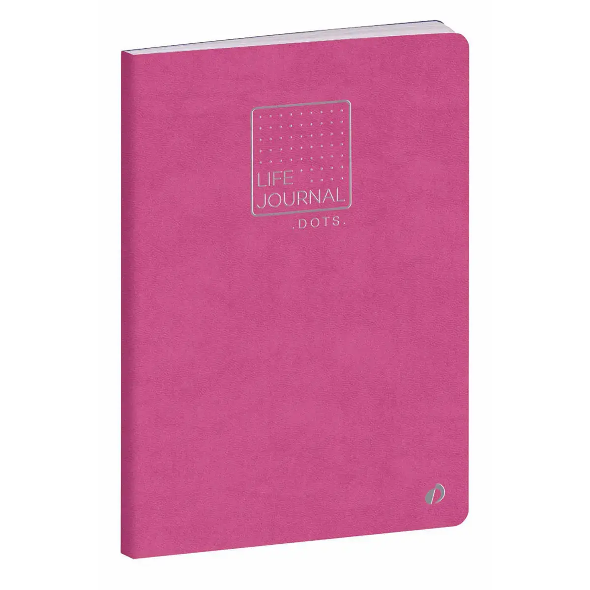 CARNET 21 dots LJ SLIM rose pivoine photo du produit