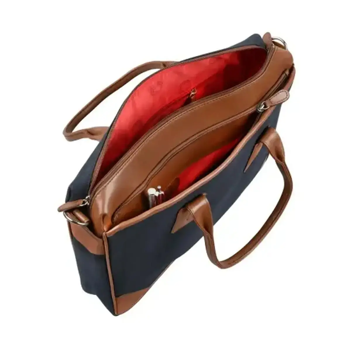 SACOCHE CABAS S1829 bleu marron photo du produit