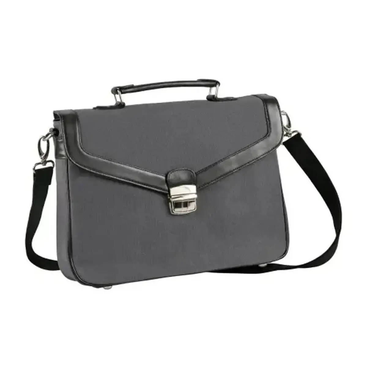 SACOCHE FERMOIR METAL S1829 gris noir photo du produit