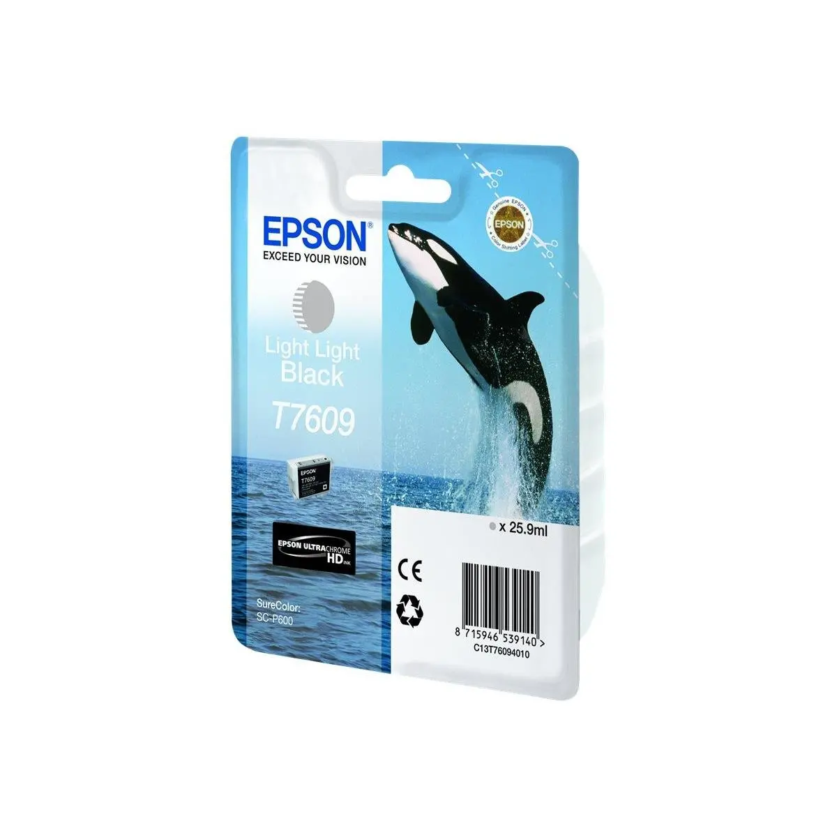 EPSON Jet d'encre T7609 N TRES CLAIR 25.9M photo du produit