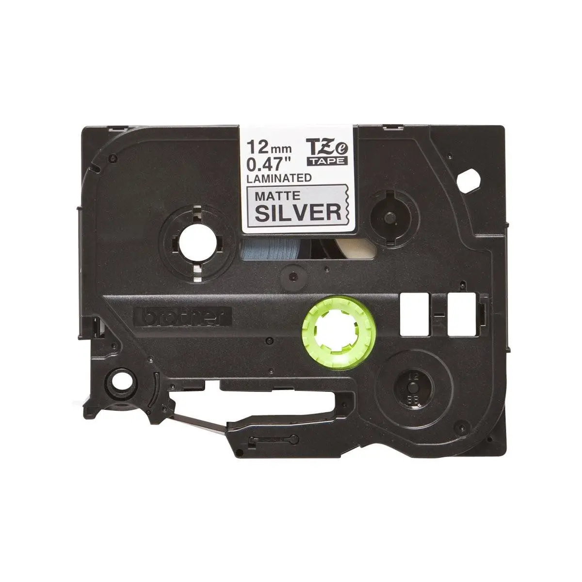 BROTHER RUBAN N/MAT ARGENT TZEM931 photo du produit