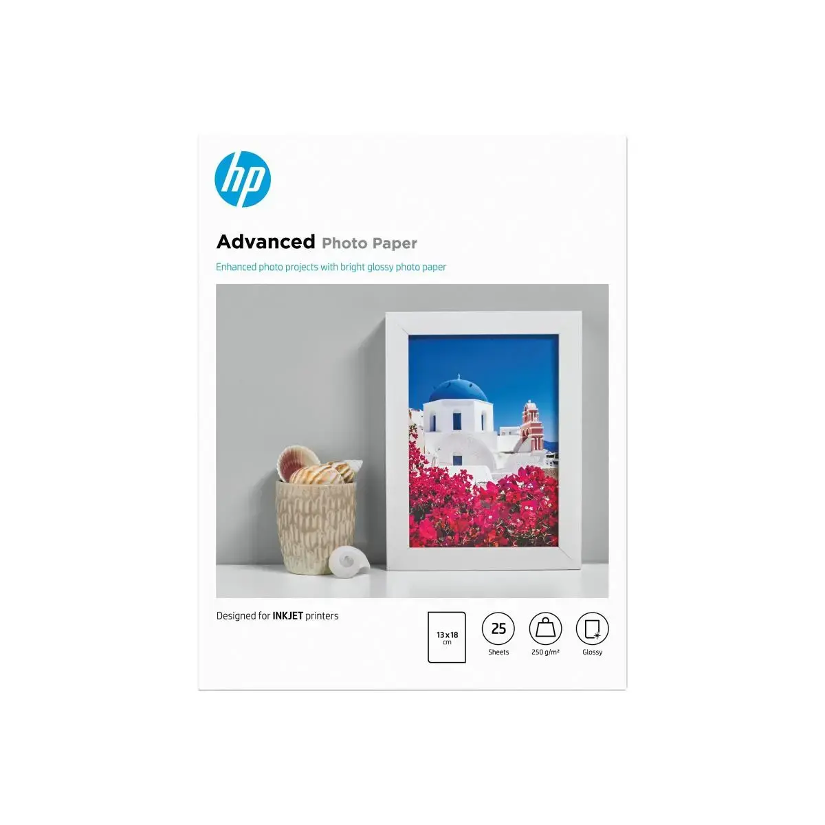 HP PAPIER Jet d'encre PH BRILLANT ADVANCED photo du produit