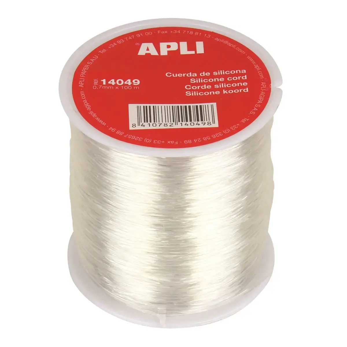 BOBINE DE FIL SILICONE 0,7MM x 100M photo du produit