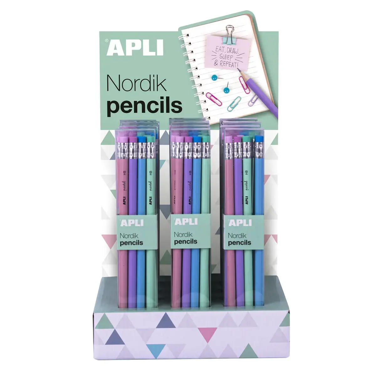 Crayon HB nordik collection 8u photo du produit