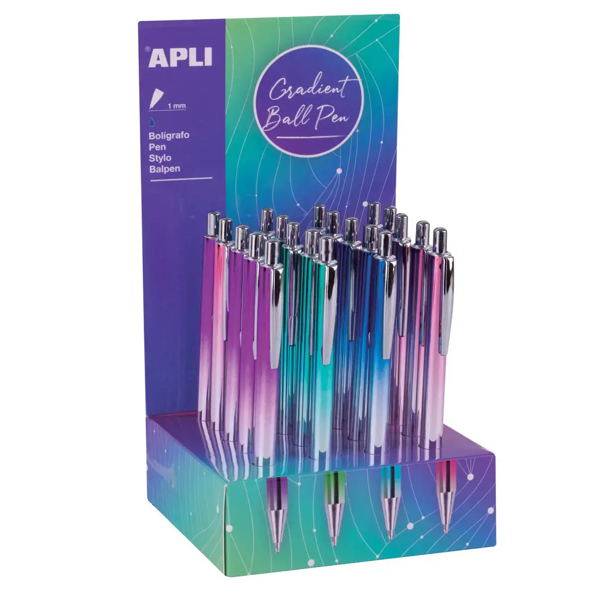 Stylo brillant dégradé photo du produit