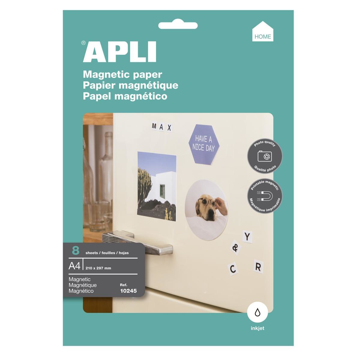 B.PAPIER AIMANTE JET ENCRE 8F. photo du produit