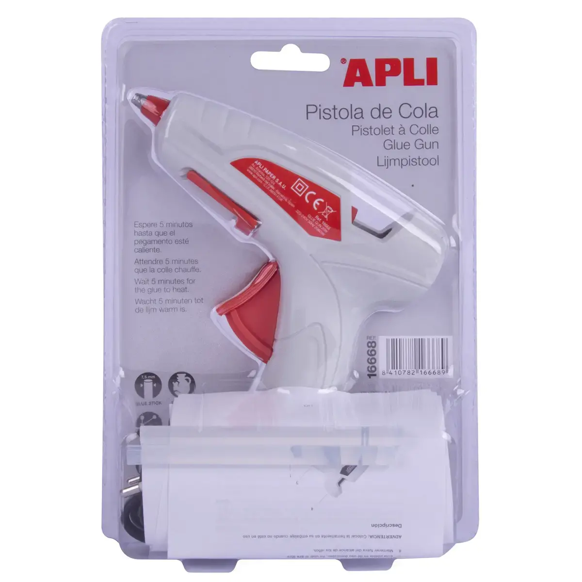 P.PISTOLET A COLLE 20W PREMIUM+2 BARRES photo du produit