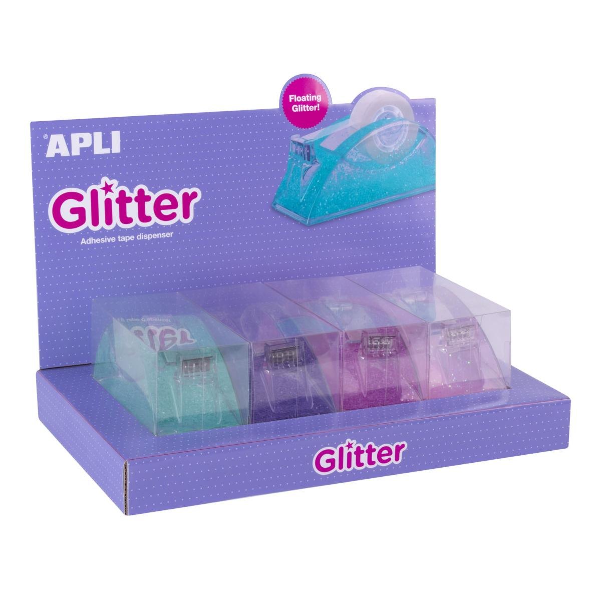 Pres.distrib ruban adh. glitter coll 4u photo du produit