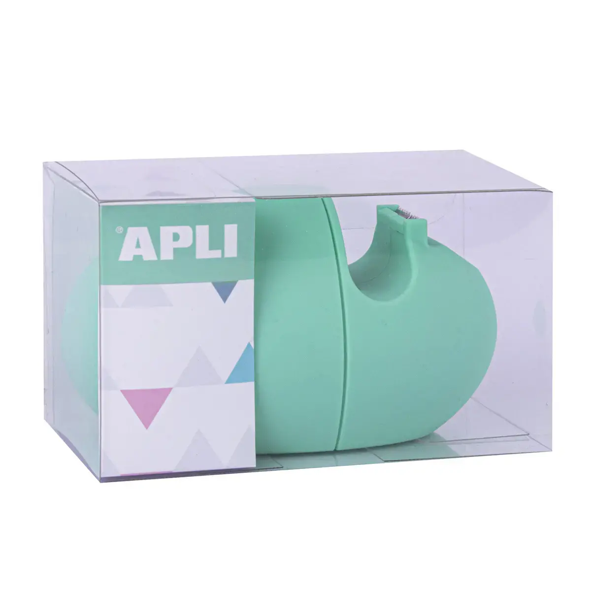 Présentoir de 8 distributeurs de ruban adhésif Nordik Collection - Couleurs pastel assorties - Apli photo du produit
