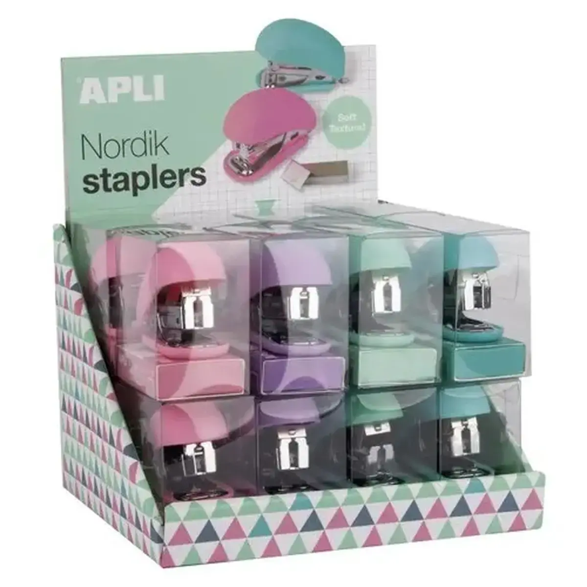 Agrafeuse nordik col 4 couleurs photo du produit